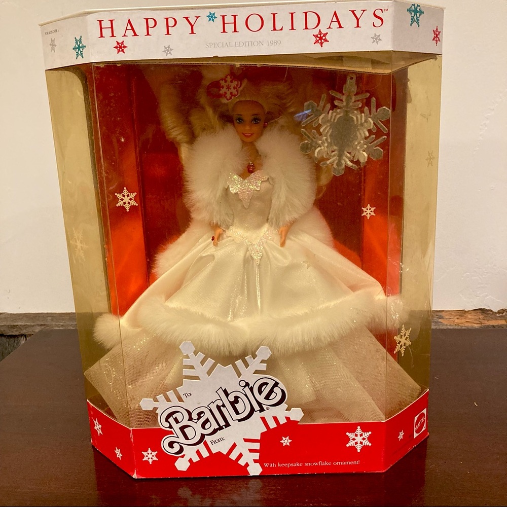 Happy Holidays Special Edition Barbie 1989